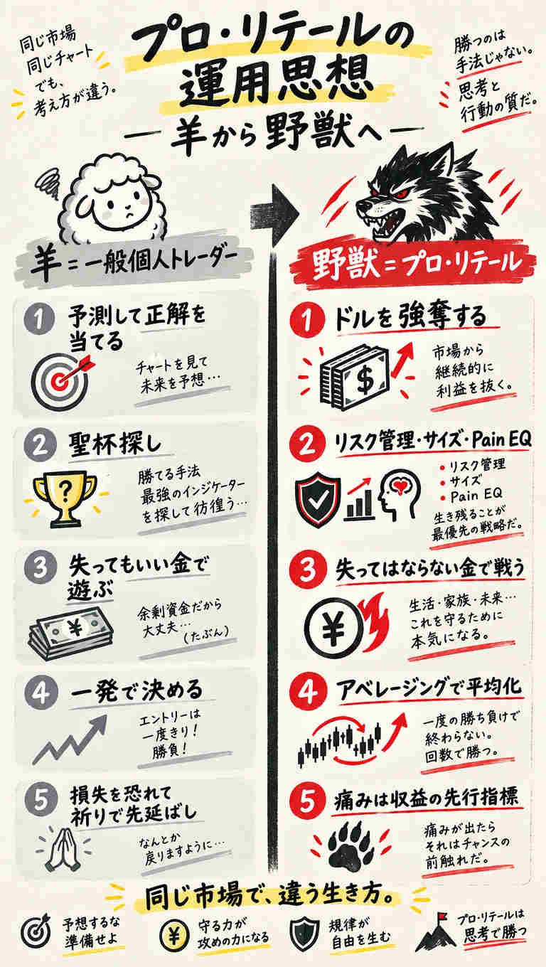 運用思想 羊から野獣へ